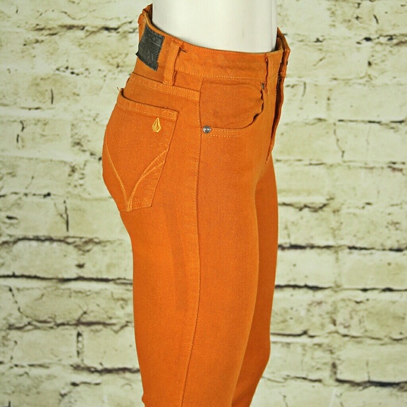 Volcom High-Waist Flare Fit Jeans SZ 1 NWOT - Picture 6 of 8